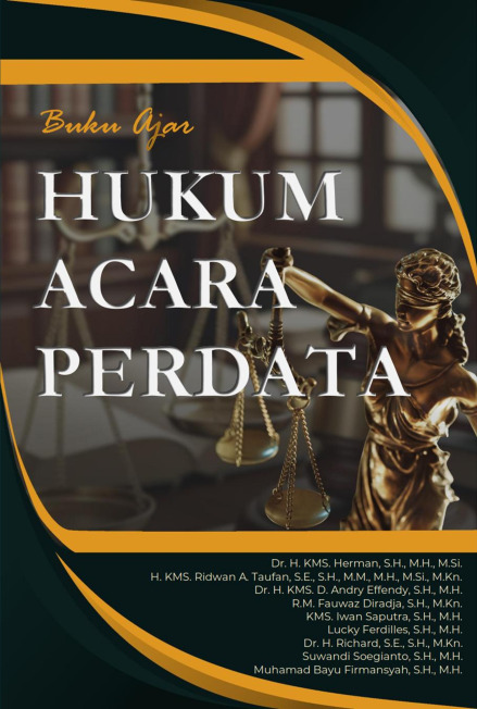 Sampul buku Hukum Acara Perdata ...