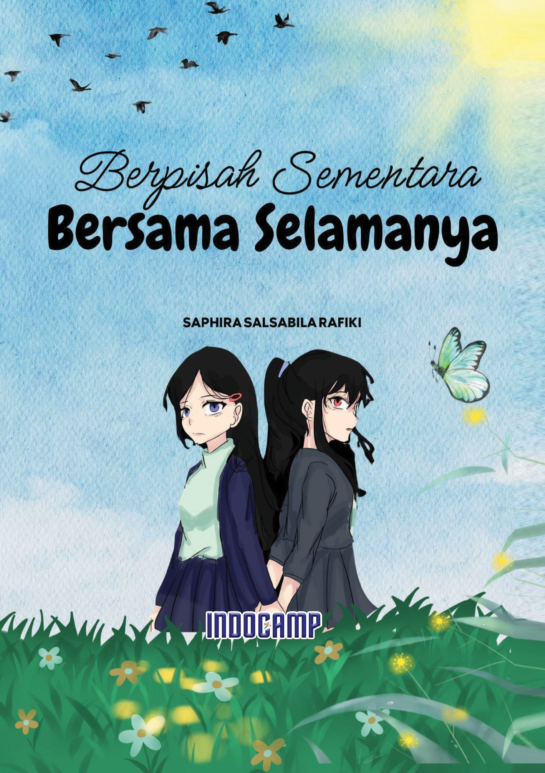 Sampul buku Berpisah Sementara B...