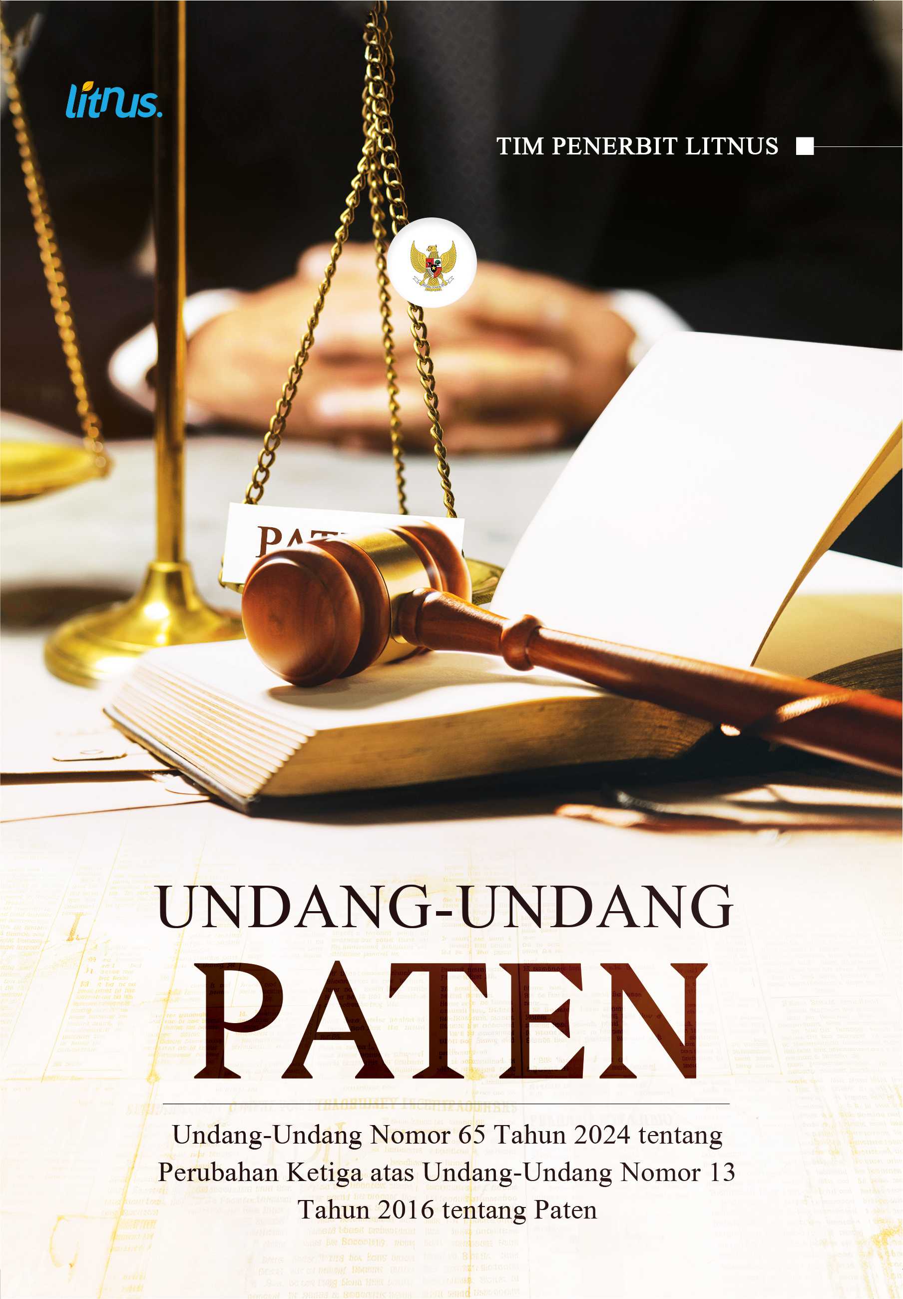 Sampul buku UNDANG-UNDANG PATEN Undan...